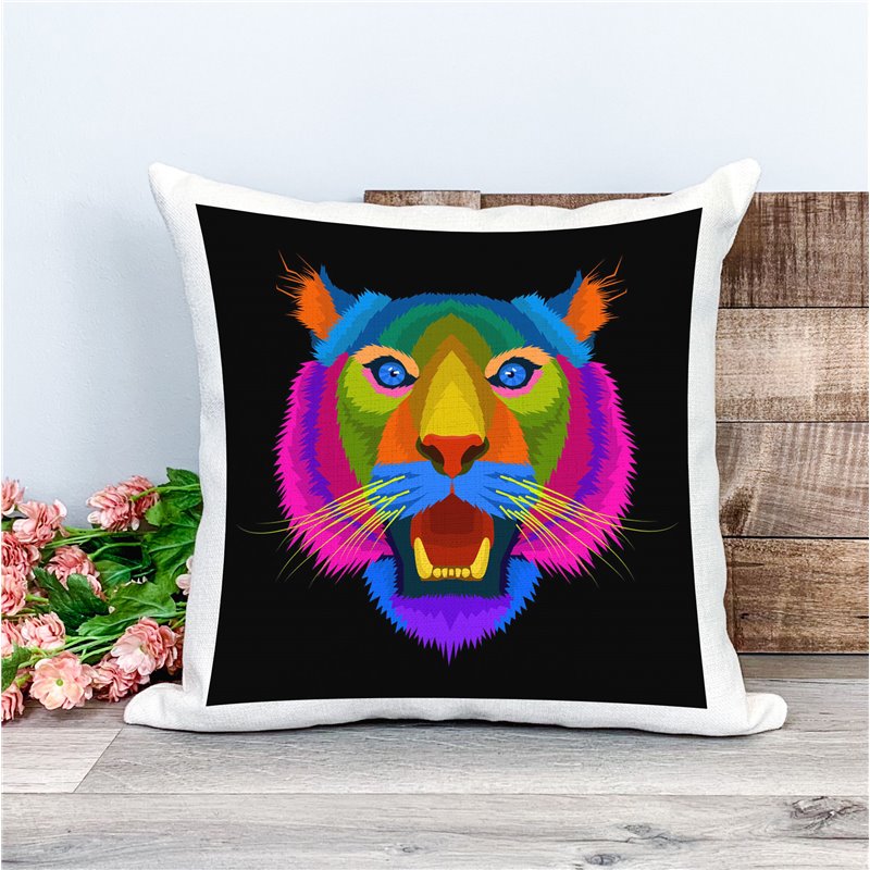 Printed Country Canvas Cushion Cover -  Mcacush 42