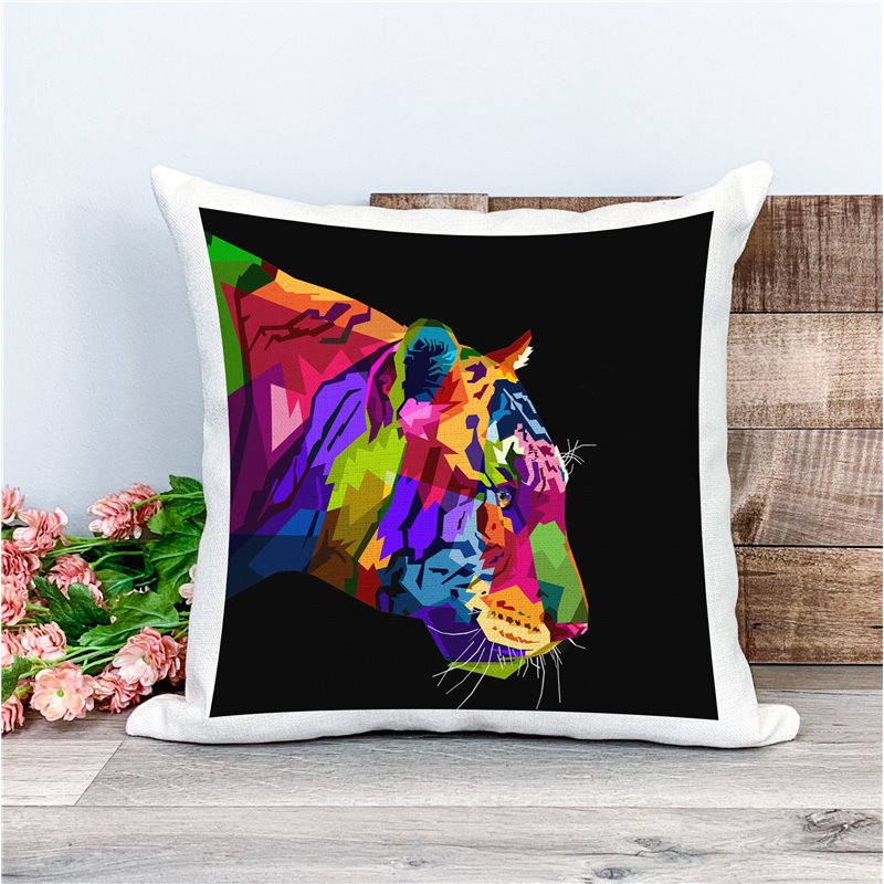 Printed Country Canvas Cushion Cover -  Mcacush 43