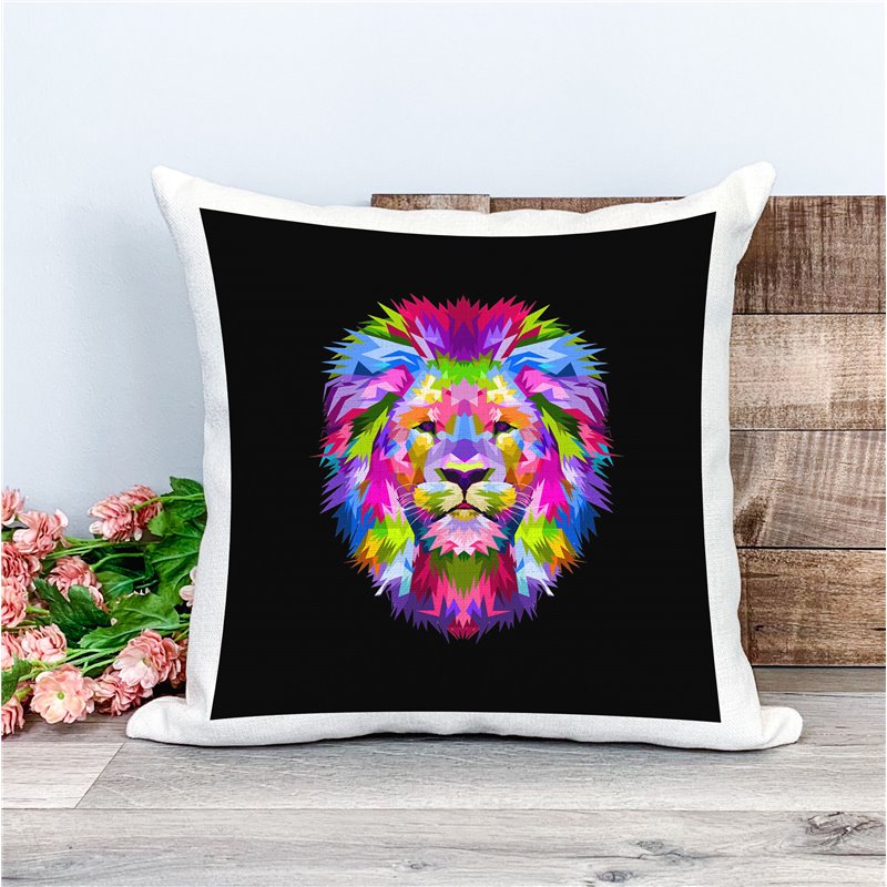 Printed Country Canvas Cushion Cover -  Mcacush 45