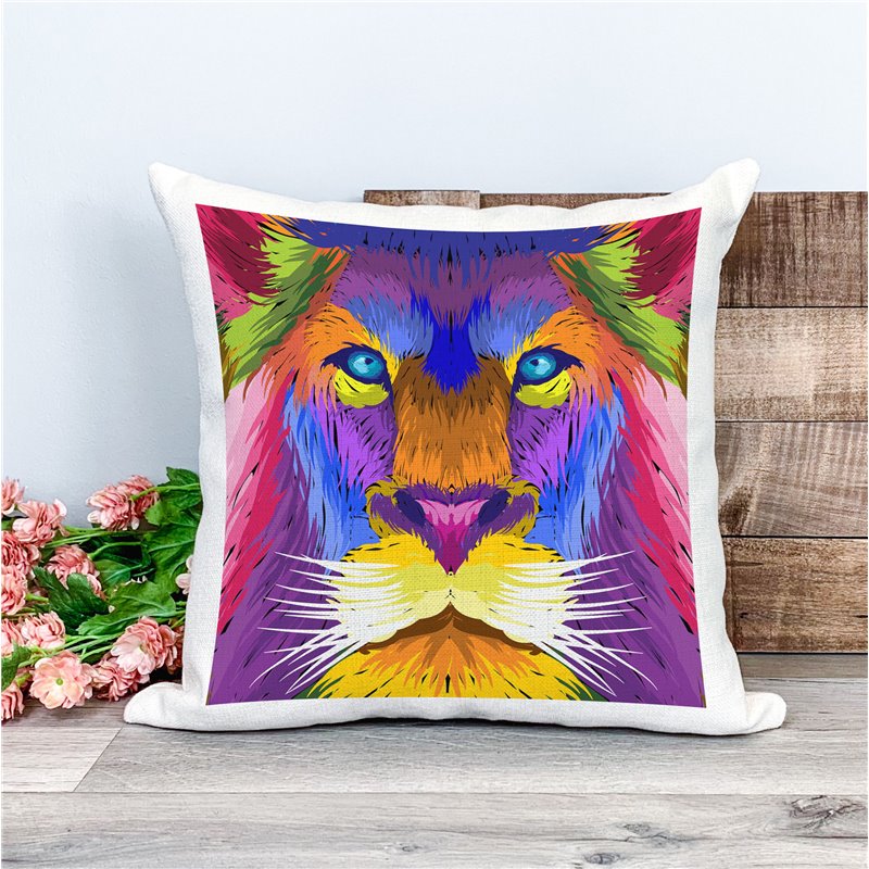 Printed Country Canvas Cushion Cover -  Mcacush 49