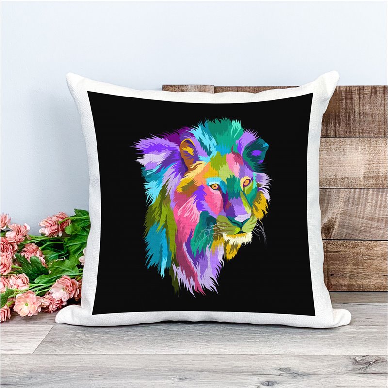 Printed Country Canvas Cushion Cover -  Mcacush 52