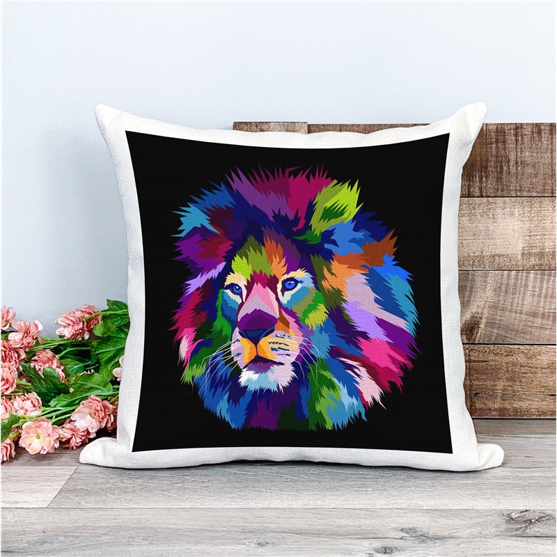 Printed Country Canvas Cushion Cover -  Mcacush 54