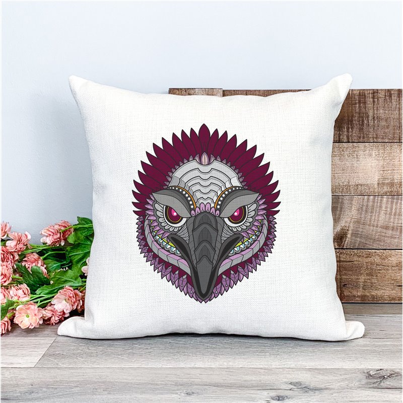 Printed Country Canvas Cushion Cover -  Mcacush 58