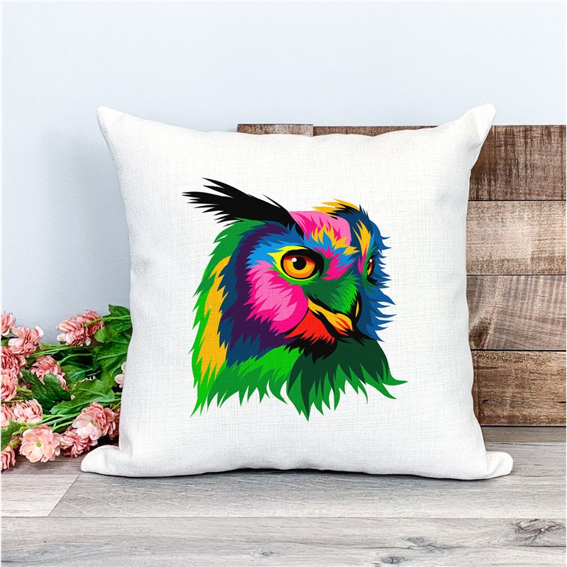 Printed Country Canvas Cushion Cover -  Mcacush 66