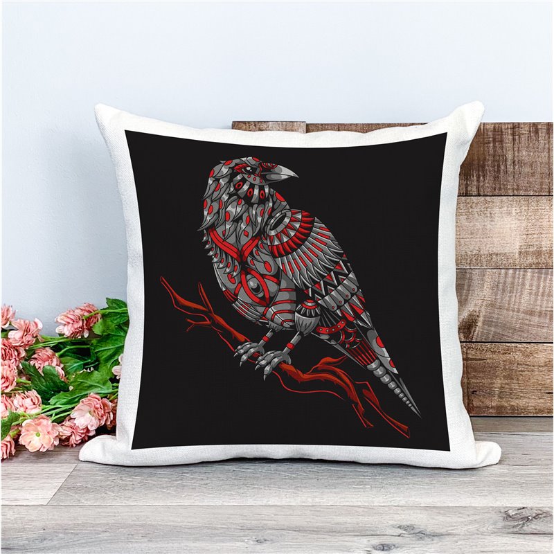 Printed Country Canvas Cushion Cover -  Mcacush 71