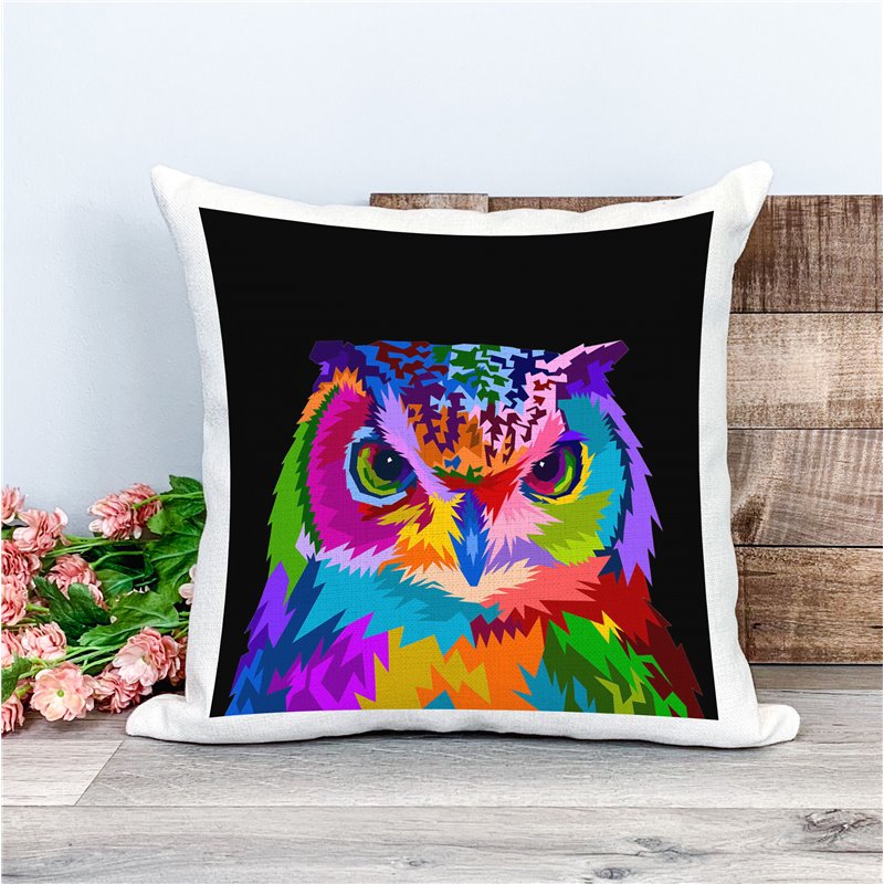 Printed Country Canvas Cushion Cover -  Mcacush 79