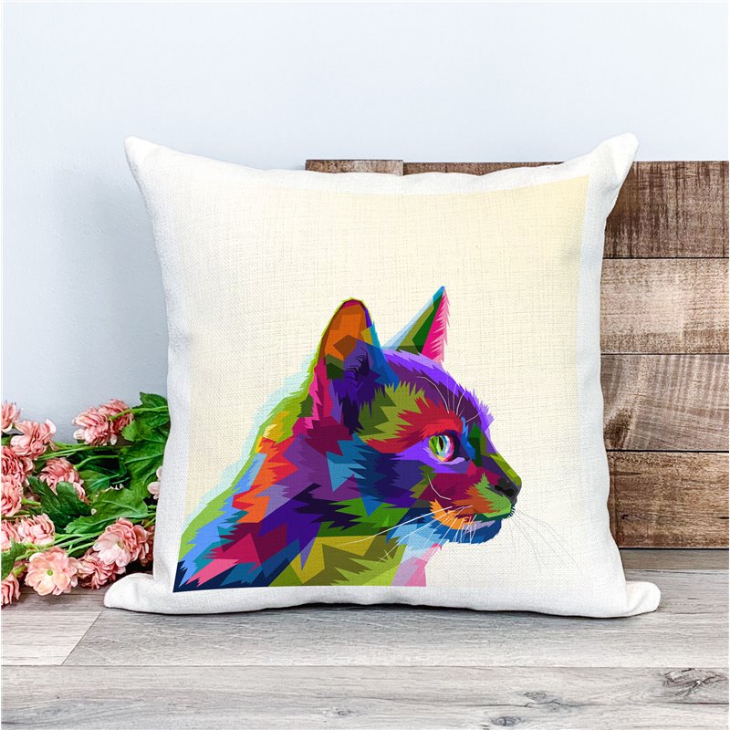 Printed Country Canvas Cushion Cover -  Mcacush 80