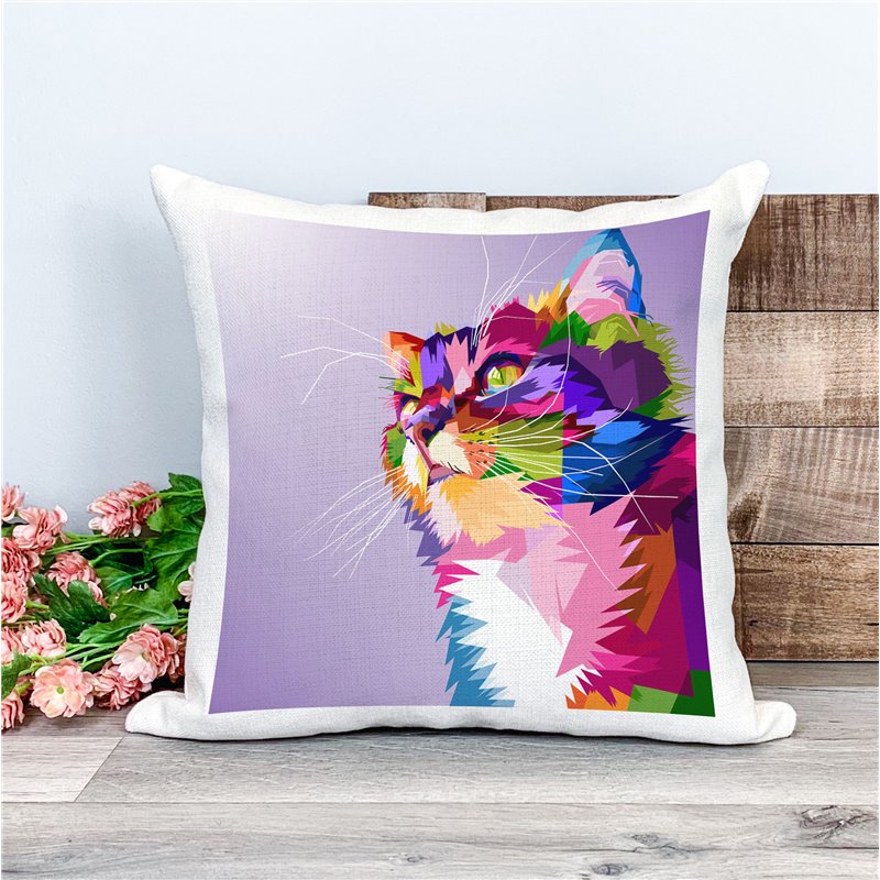 Printed Country Canvas Cushion Cover -  Mcacush 81