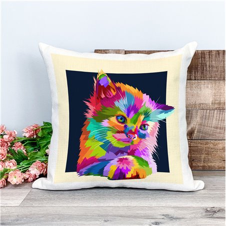 Printed Country Canvas Cushion Cover -  Mcacush 82