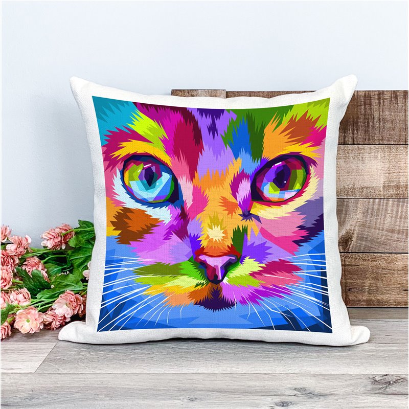 Printed Country Canvas Cushion Cover -  Mcacush 83