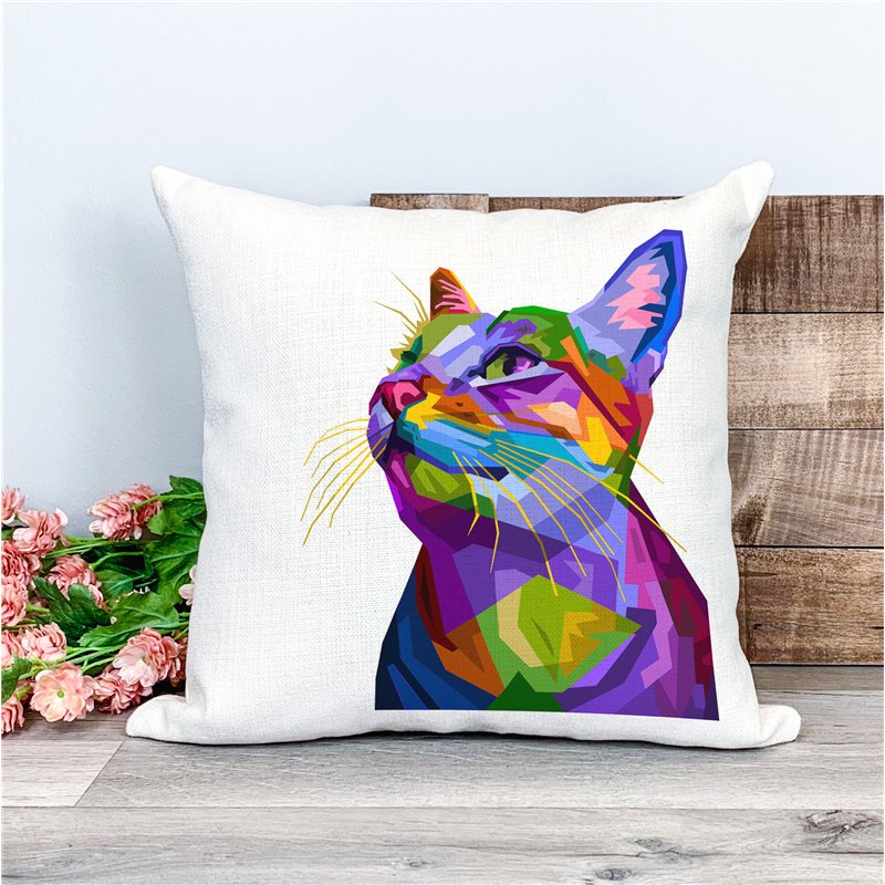 Printed Country Canvas Cushion Cover -  Mcacush 88