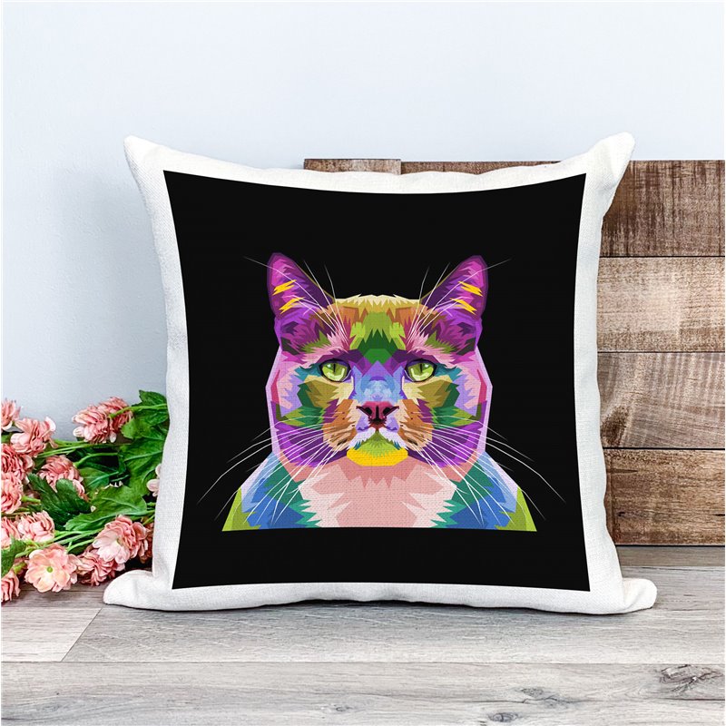 Printed Country Canvas Cushion Cover -  Mcacush 91