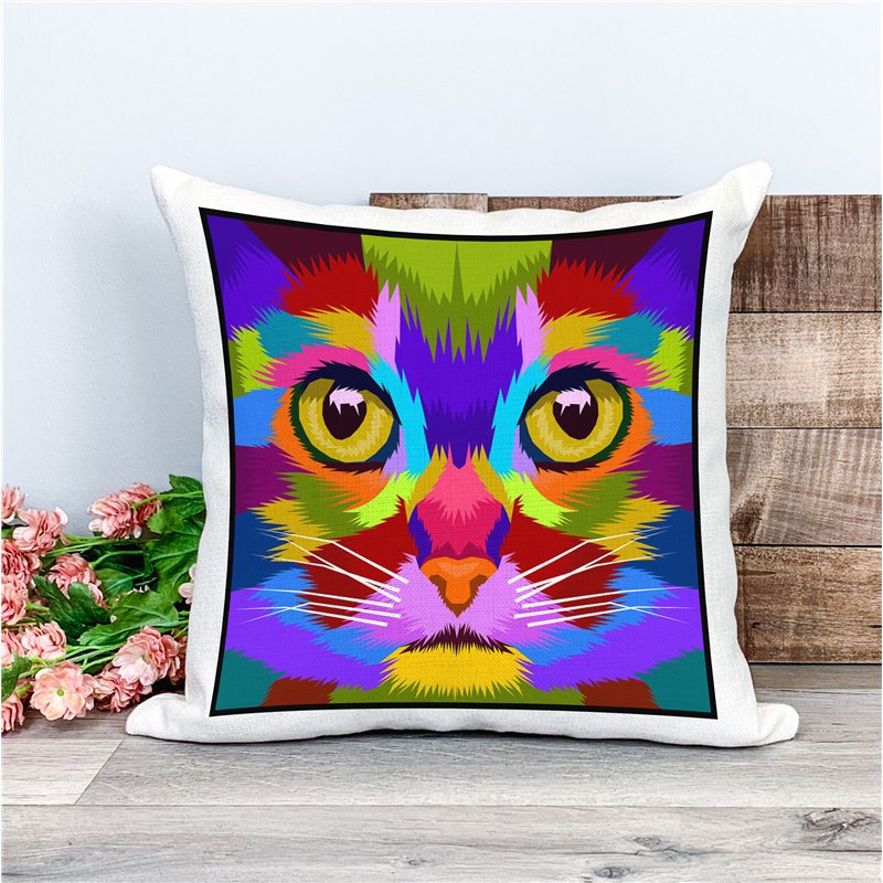 Printed Country Canvas Cushion Cover -  Mcacush 95