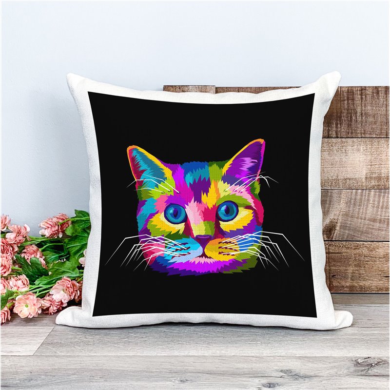 Printed Country Canvas Cushion Cover -  Mcacush 98