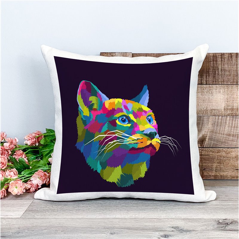 Printed Country Canvas Cushion Cover -  Mcacush 99