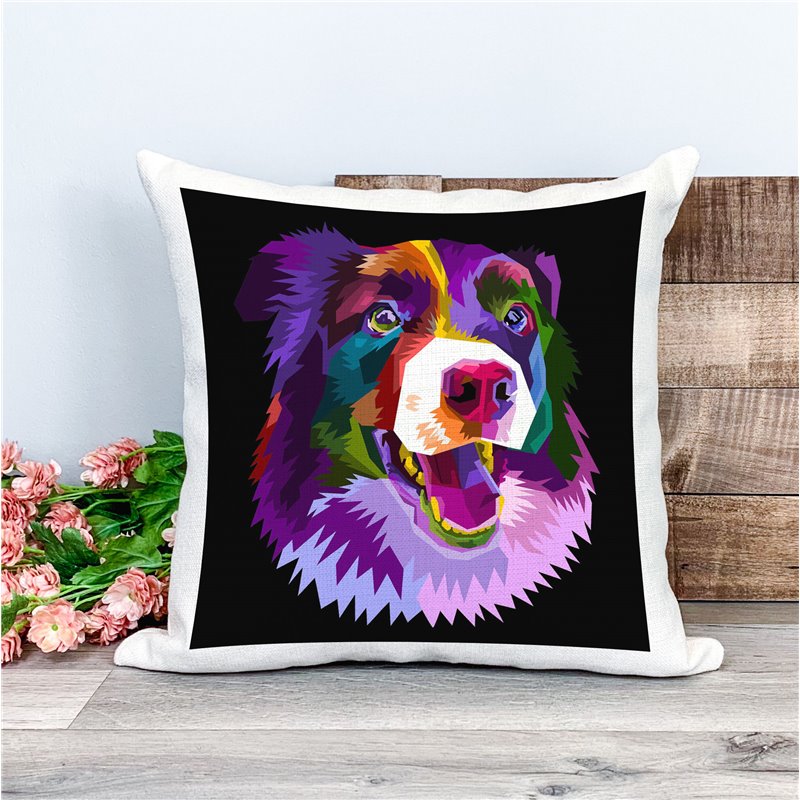 Printed Country Canvas Cushion Cover -  Mcacush 180