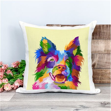 Printed Country Canvas Cushion Cover -  Mcacush 194