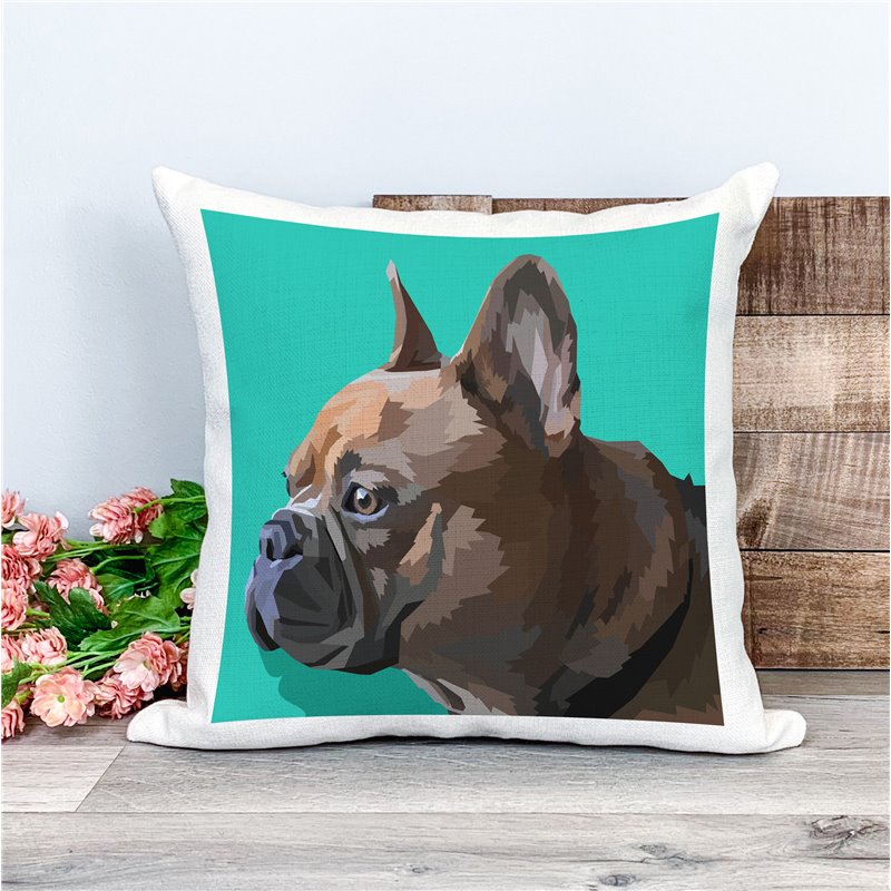 Printed Country Canvas Cushion Cover -  Mcacush 195