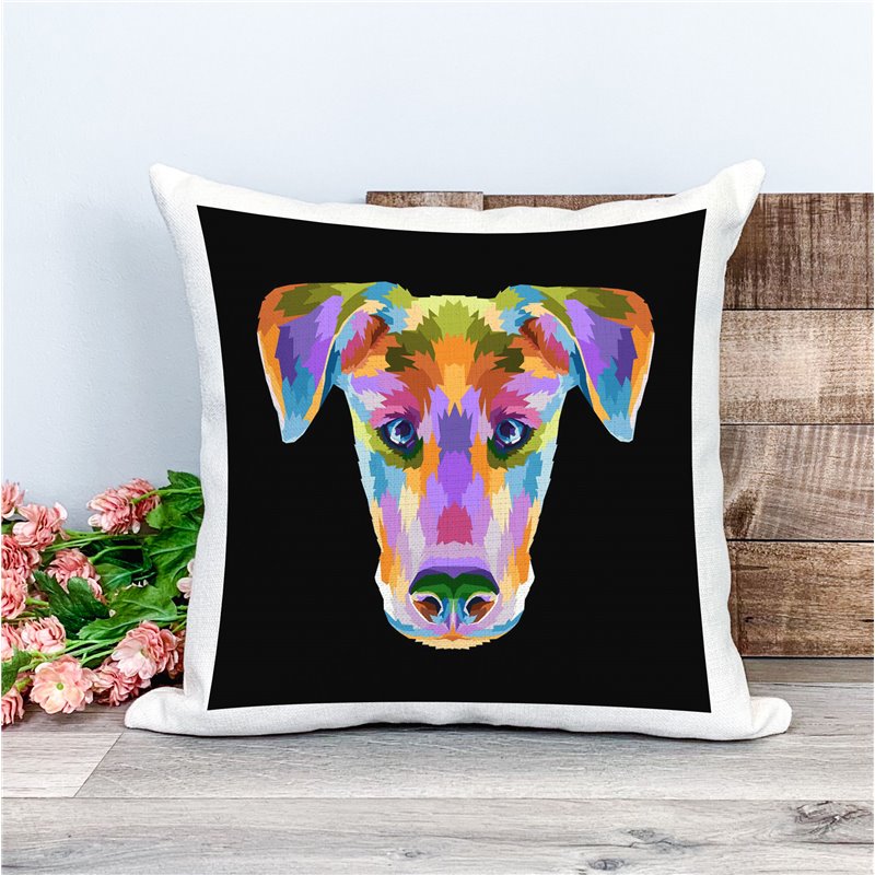 Printed Country Canvas Cushion Cover -  Mcacush 197