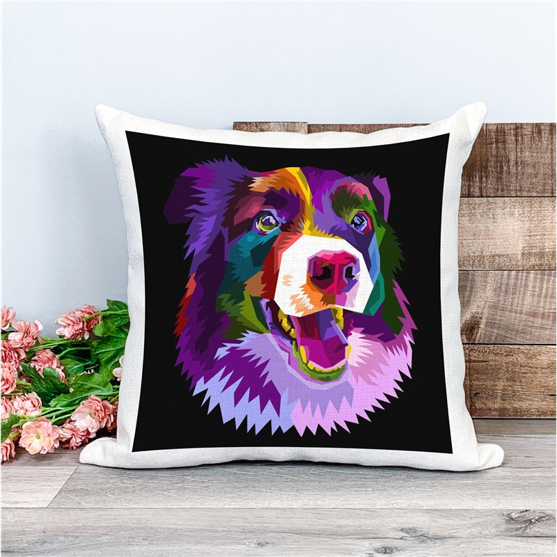 Printed Country Canvas Cushion Cover -  Mcacush 199