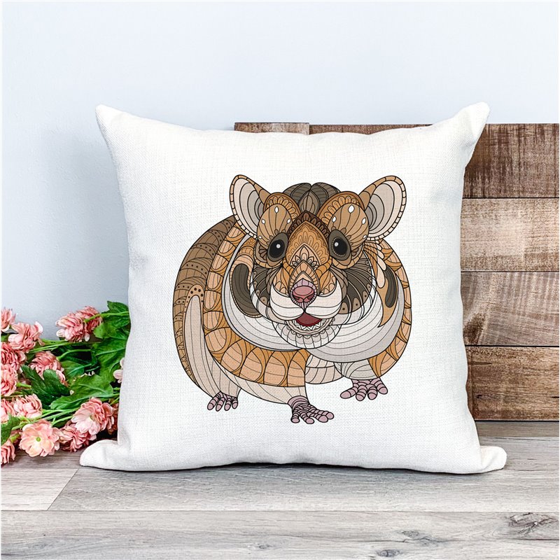 Printed Country Canvas Cushion Cover -  Mcacush 200