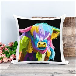 Printed Country Canvas Cushion Cover -  Mcacush 207