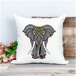 Printed Country Canvas Cushion Cover -  Mcacush 214