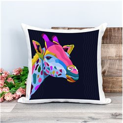 Printed Country Canvas Cushion Cover -  Mcacush 217