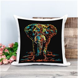 Printed Country Canvas Cushion Cover -  Mcacush 221