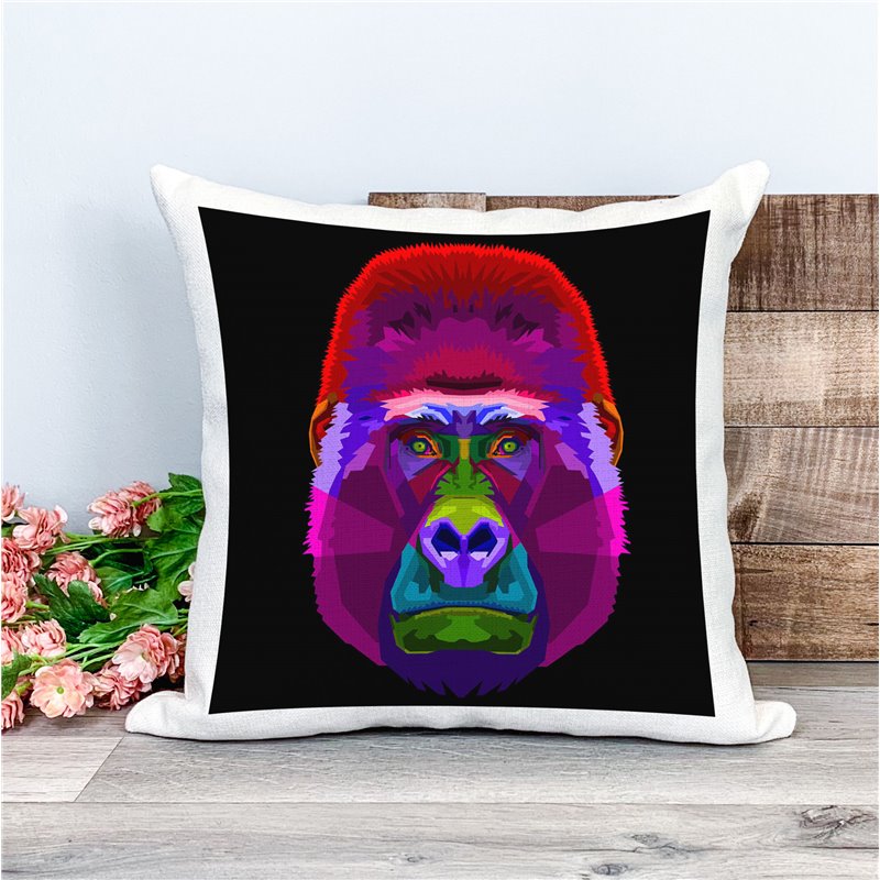 Printed Country Canvas Cushion Cover -  Mcacush 222