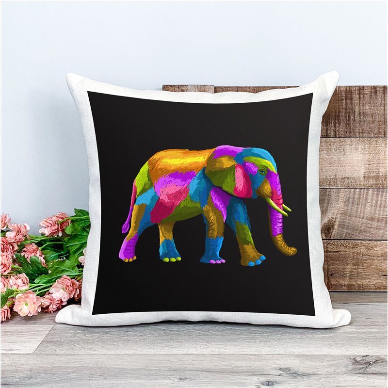 Printed Country Canvas Cushion Cover -  Mcacush 224