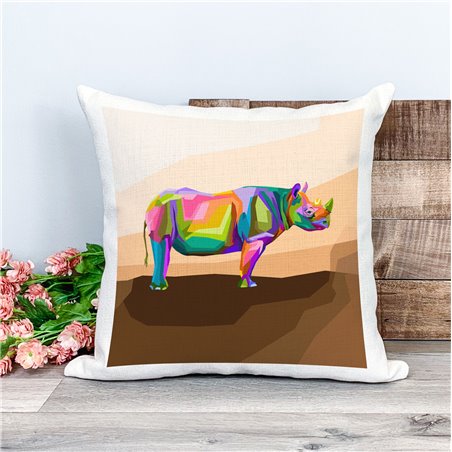 Printed Country Canvas Cushion Cover -  Mcacush 227