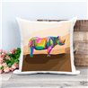 Printed Country Canvas Cushion Cover -  Mcacush 227