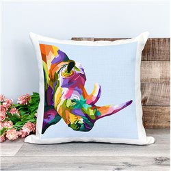 Printed Country Canvas Cushion Cover -  Mcacush 230