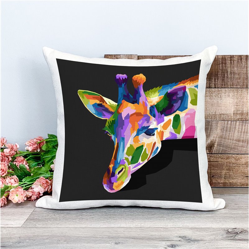 Printed Country Canvas Cushion Cover -  Mcacush 231