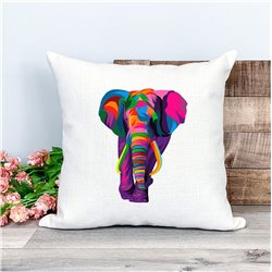 Printed Country Canvas Cushion Cover -  Mcacush 237