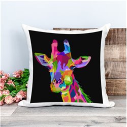 Printed Country Canvas Cushion Cover -  Mcacush 239