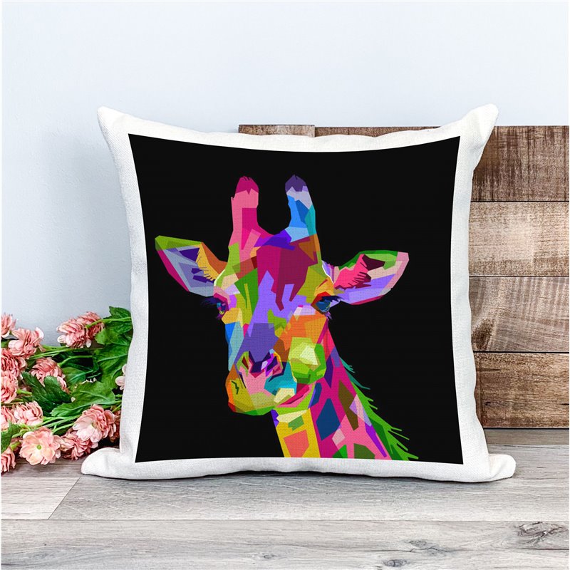 Printed Country Canvas Cushion Cover -  Mcacush 239