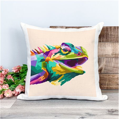 Printed Country Canvas Cushion Cover -  Mcacush 241