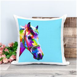 Printed Country Canvas Cushion Cover -  Mcacush 244