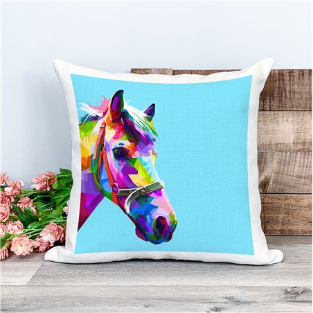 Printed Country Canvas Cushion Cover -  Mcacush 244