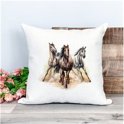 Printed Country Canvas Cushion Cover -  Mcacush 245