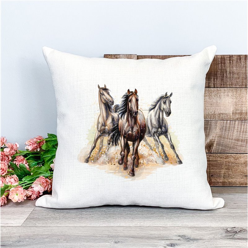 Printed Country Canvas Cushion Cover -  Mcacush 245