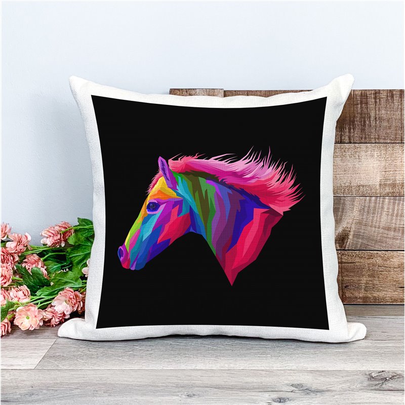 Printed Country Canvas Cushion Cover -  Mcacush 253