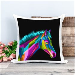 Printed Country Canvas Cushion Cover -  Mcacush 254