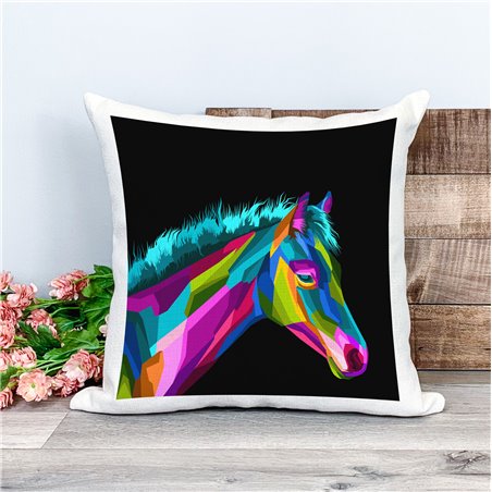 Printed Country Canvas Cushion Cover -  Mcacush 254