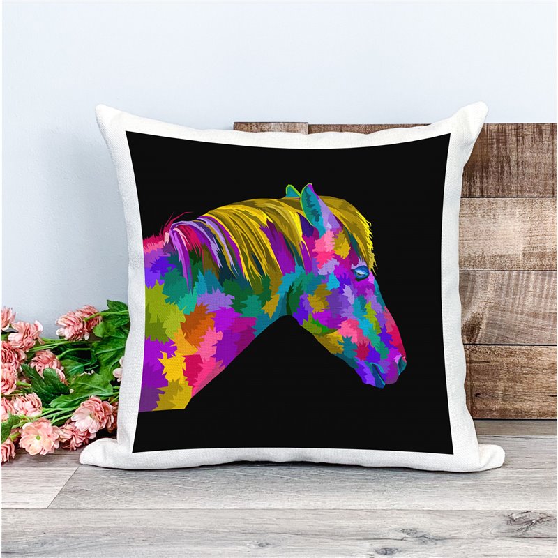 Printed Country Canvas Cushion Cover -  Mcacush 255