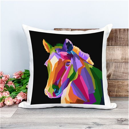 Printed Country Canvas Cushion Cover -  Mcacush 256