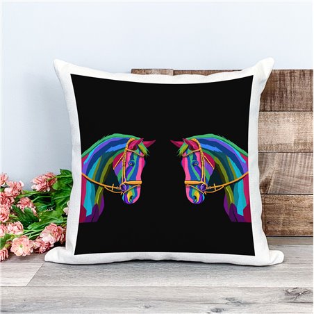 Printed Country Canvas Cushion Cover -  Mcacush 259