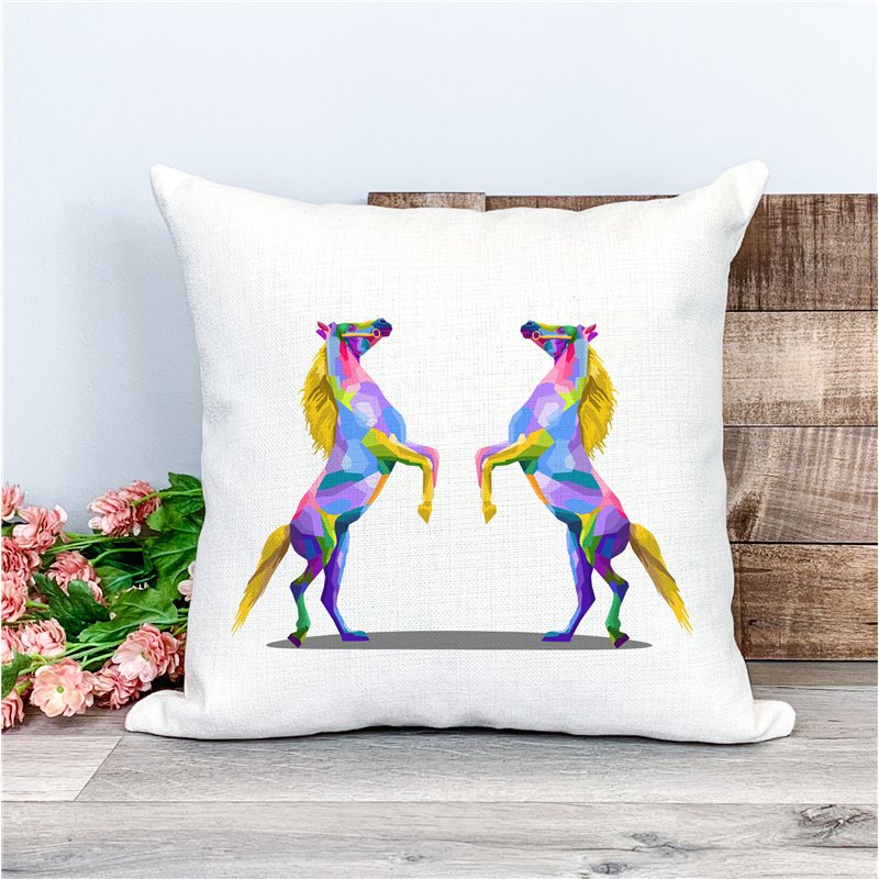 Printed Country Canvas Cushion Cover -  Mcacush 260